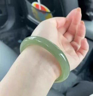 女胖圆条青白手镯扁条晴水高冰种青白玉湖水绿天然新疆东陵玉镯子,珠宝/钻石/翡翠,手饰,淘宝优惠券,粉丝福利购,淘宝优惠卷