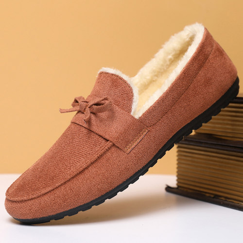 秋冬季新款保暖毛毛鞋百豆加绒