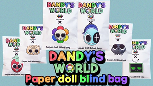 节奏盒子丹迪的世界玩偶换装盲袋非成品儿童专注力手工玩具女孩