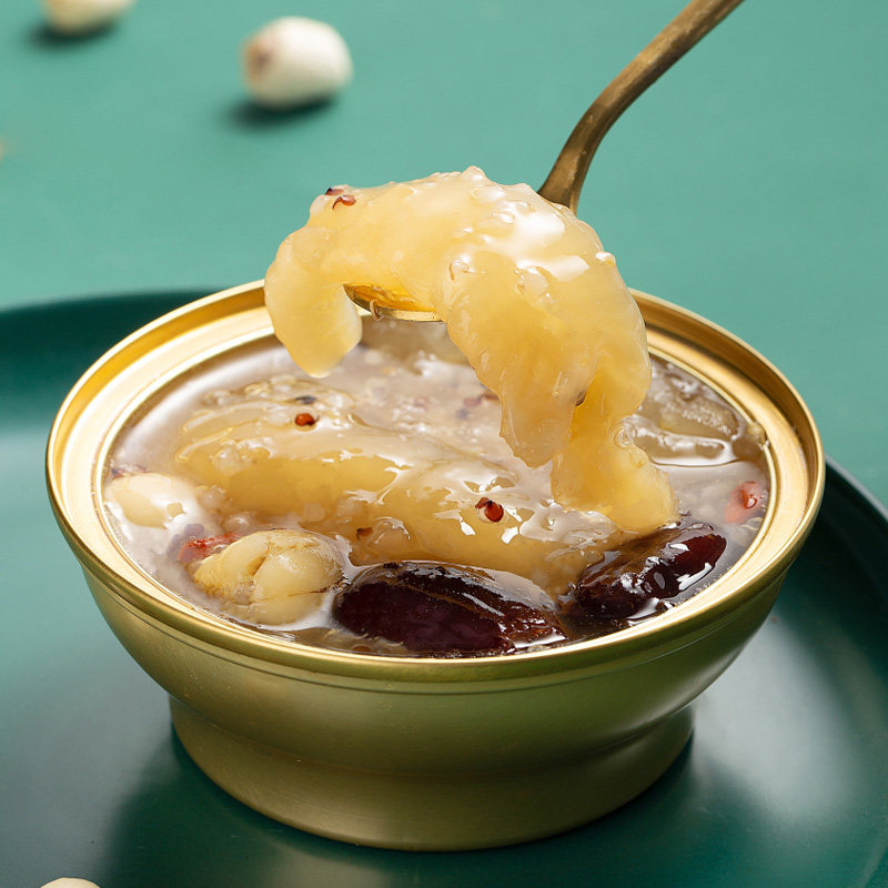 王小珥鲜炖花胶天然胶原蛋白即食花胶粥孕妇营养滋补分装鱼胶羹