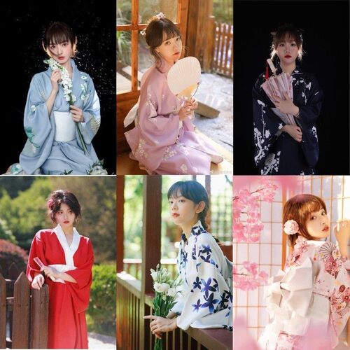 少女和服改良日式浴衣
