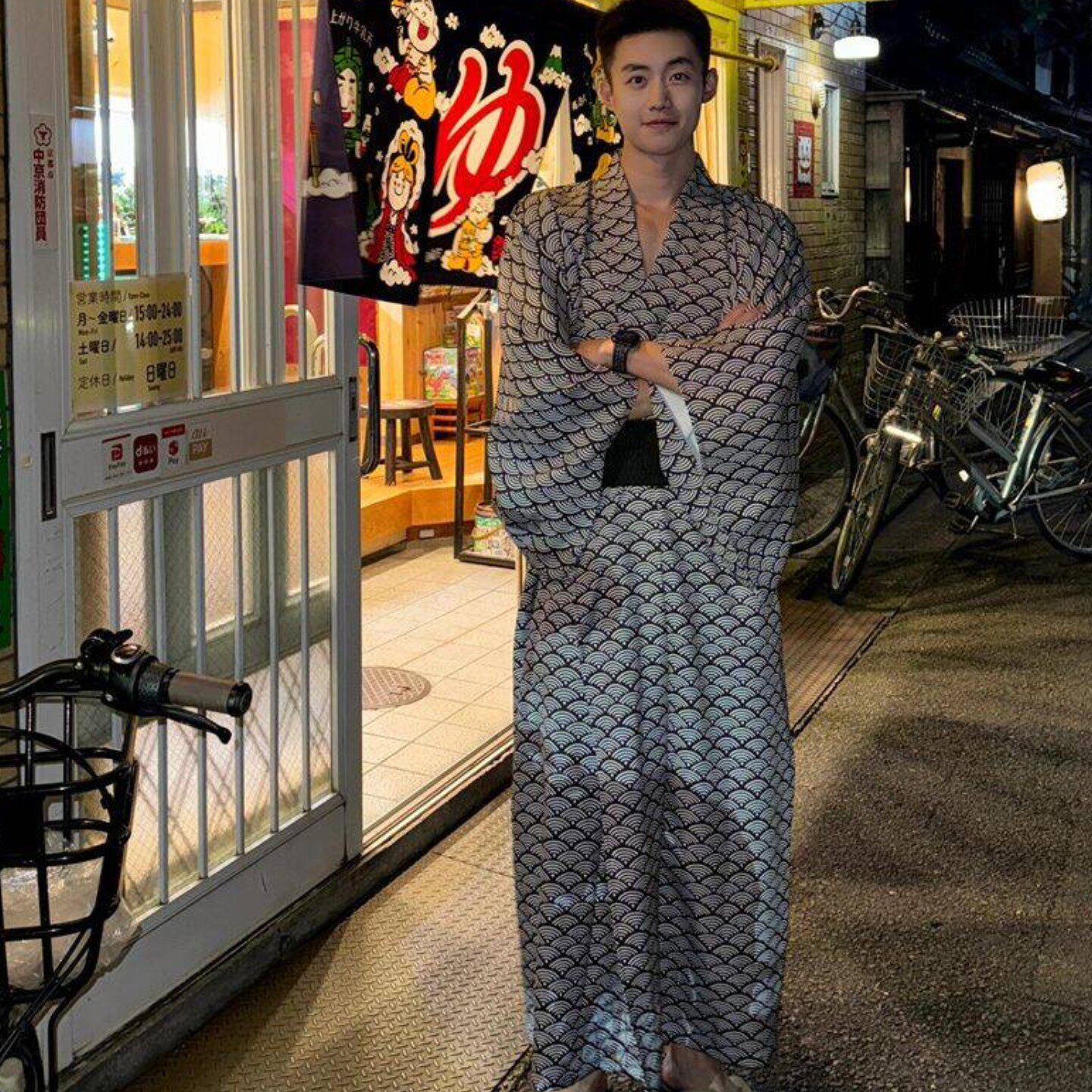 影楼新款日式男正装传统和服日本浴衣男士武士摄影写真剧本服装