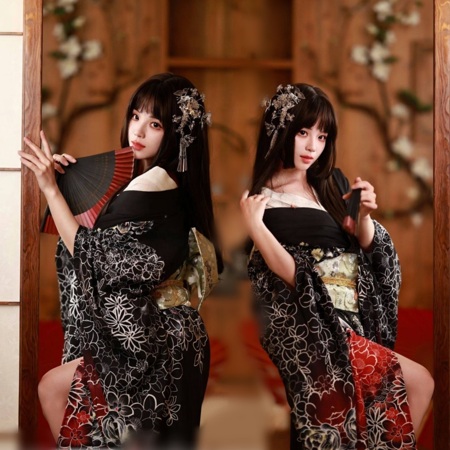 影楼黑道和服千金日系浴衣写真