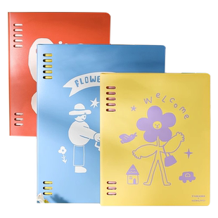 【送50张活页纸】日本kokuyo国誉塔卡沙联名款活页本笔记本子记录本考研不硌手记事本学生高颜值活页夹手账本