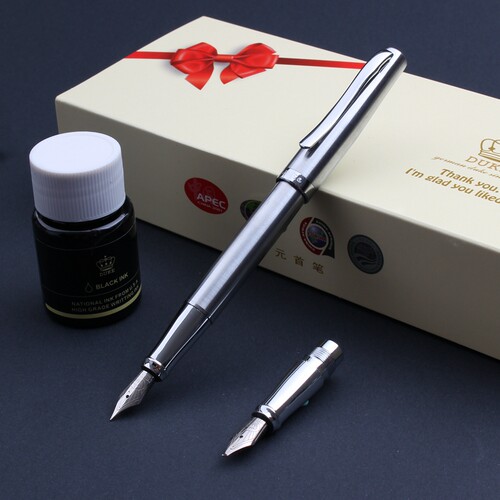 Duke公爵艺术签名免费刻字钢笔