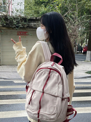 男女通用双肩背包小清新学院风