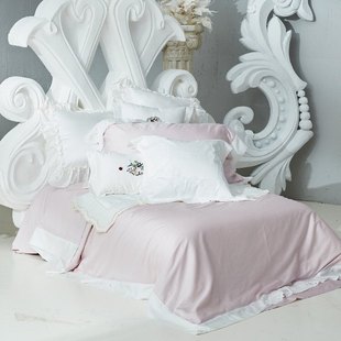 YOLANNA/欧恋纳60支天丝绵床上床单被套三件套芙蕾雅