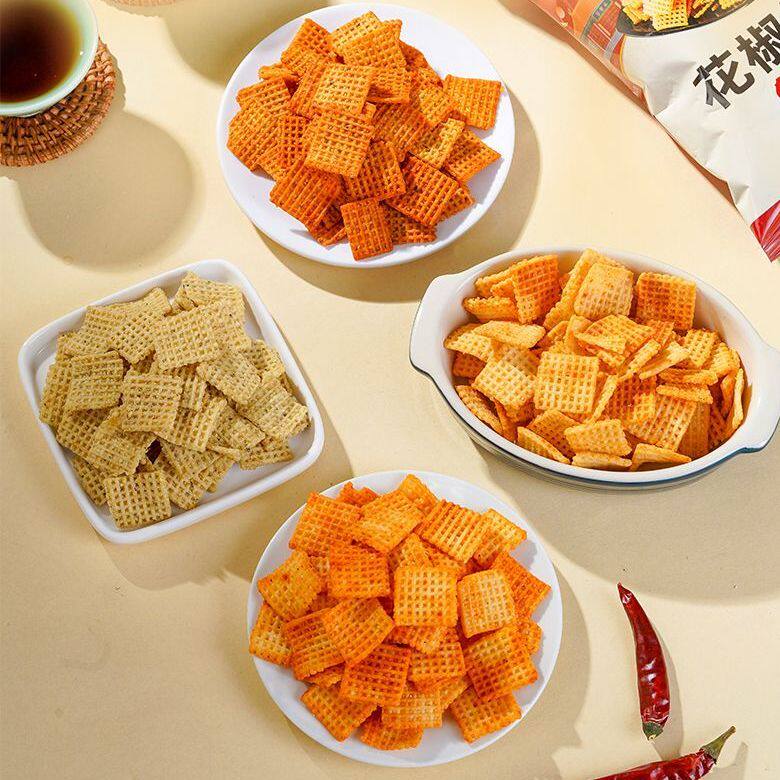 永祥和蒸米锅巴102g*6袋怀旧网红小零食休闲食品鲜香酥脆多口味