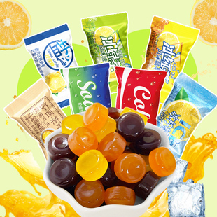 乌龙茶冰绿茶冰红茶冰柠檬茶怀旧润喉糖 3.99到手50个