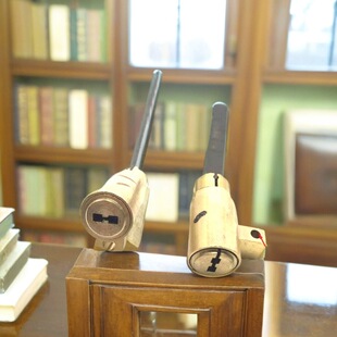 适用于樱花指纹锁芯惠氏电子门锁C级钥匙海贝斯密码纯铜HBS锁芯