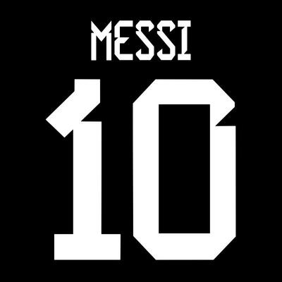 汽车贴纸梅西10号球队球星