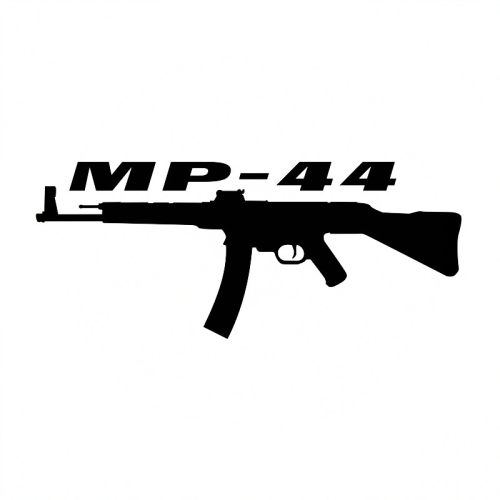 防水反光军事STG44汽车贴纸