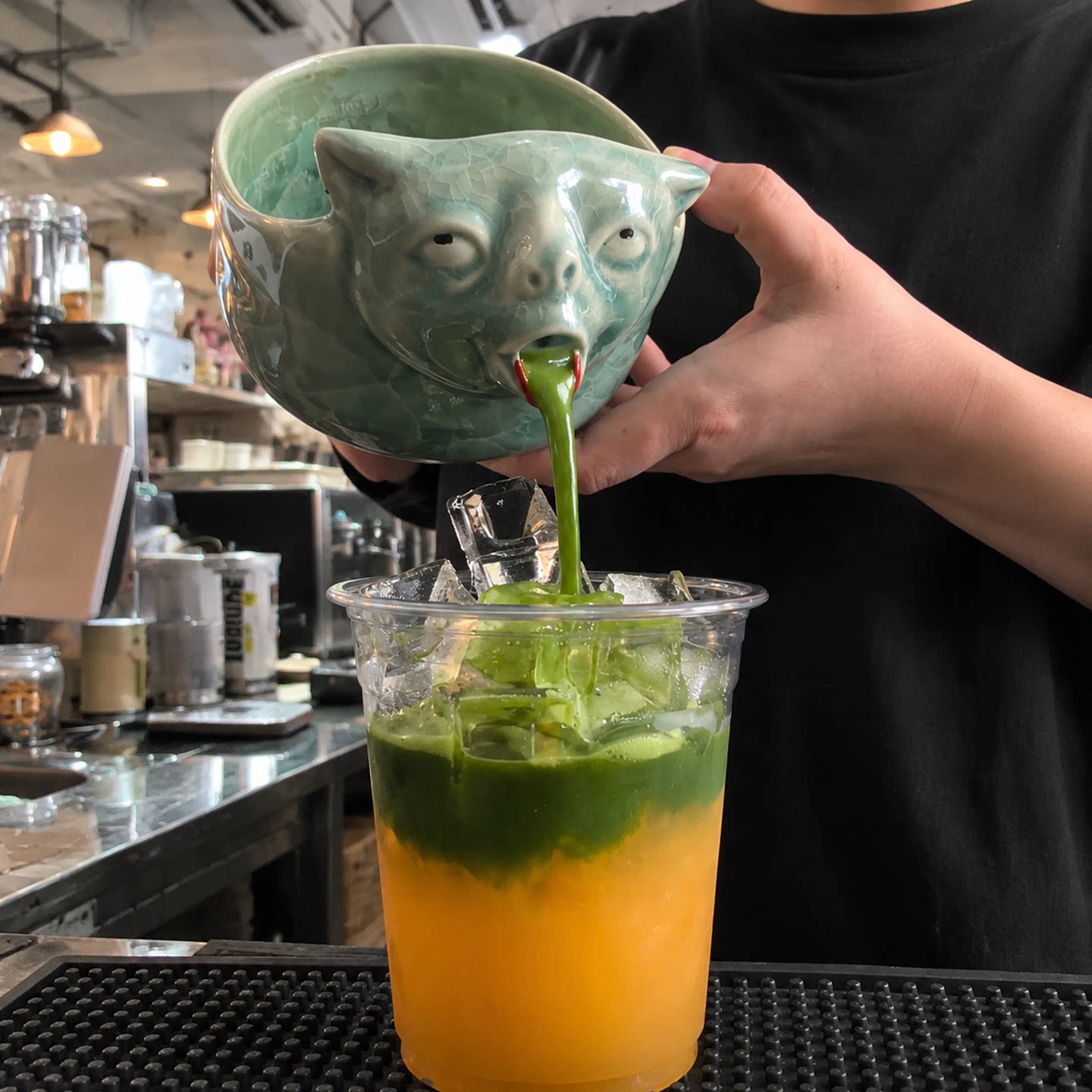 搞怪抽象生日恶搞猫咪陶瓷杯
