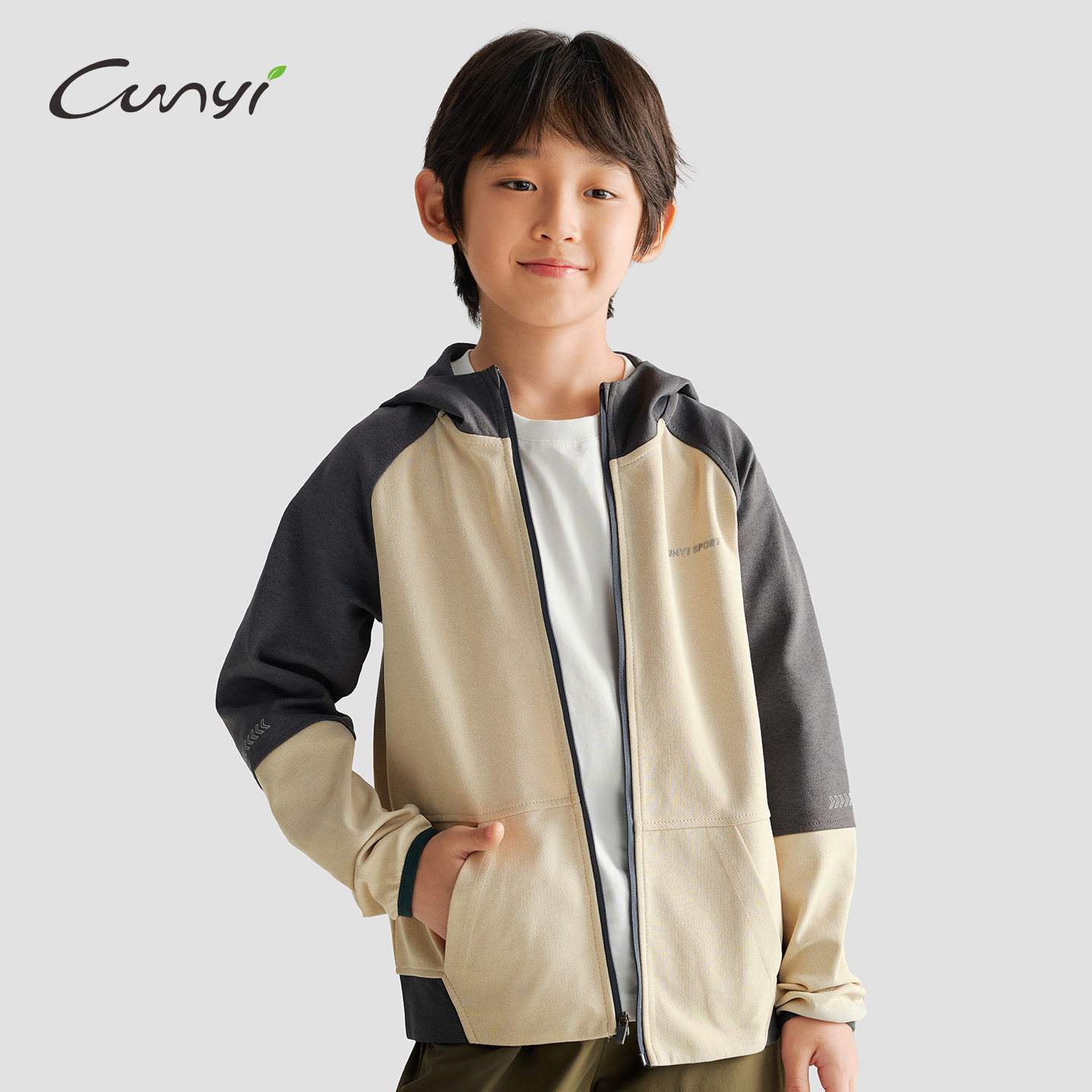 Cunyi纯一良品【城市探索风壳】儿童轻薄防风外套2026春季外出服