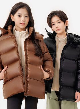 纯一良品男女童加厚羽绒服青少年