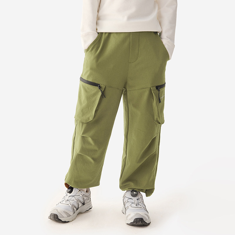纯一良品男童速干户外登山裤