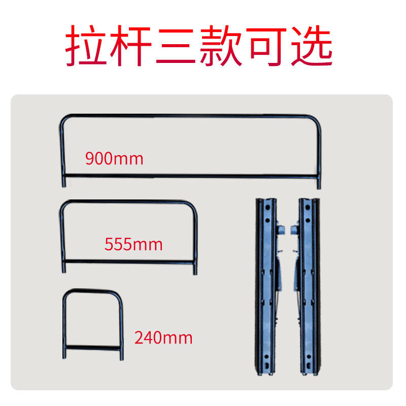 汽车座椅滑轨改装通用导轨前后移动房车床车配件副驾中排单座滑道