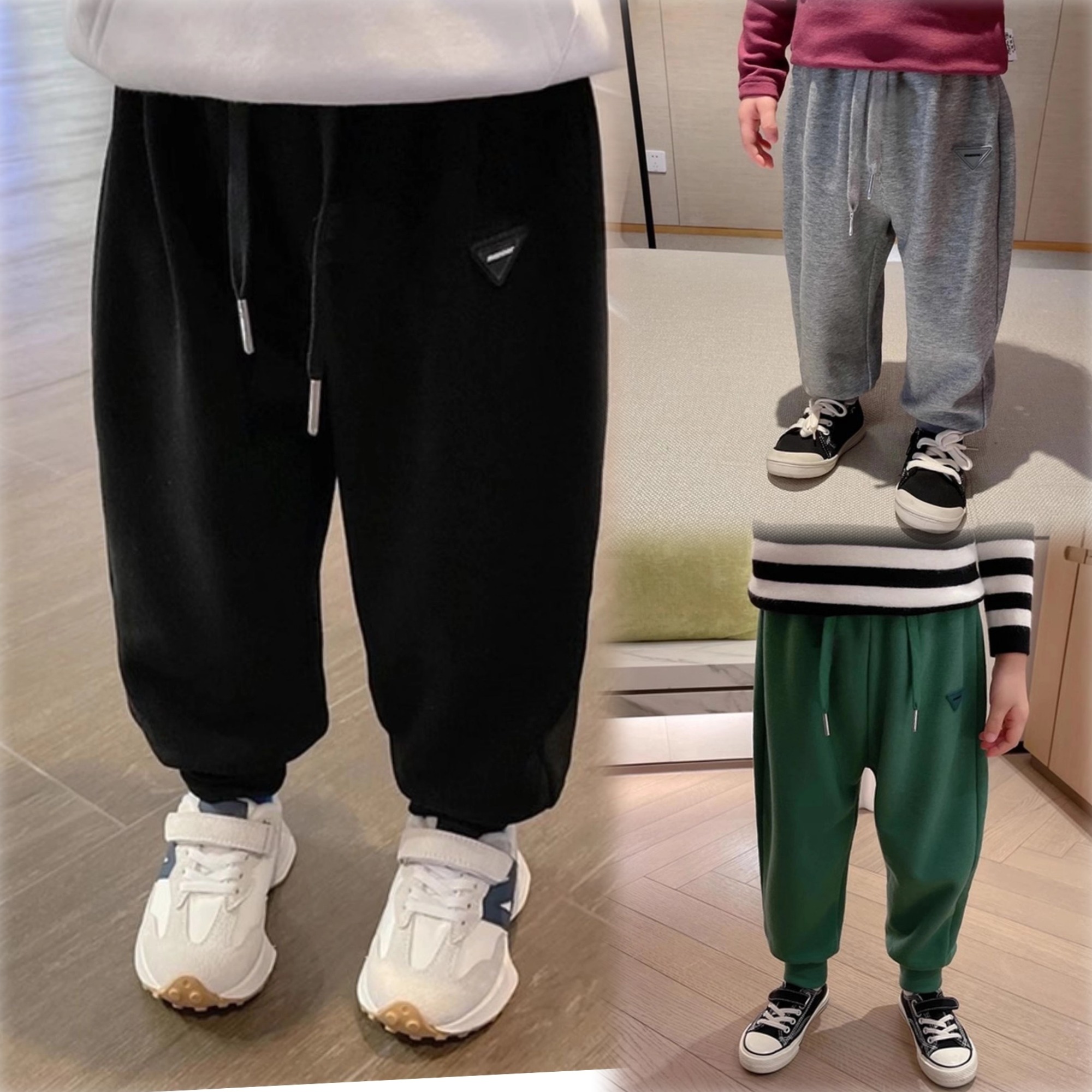 休闲裤男童裤子休闲裤长裤卫裤