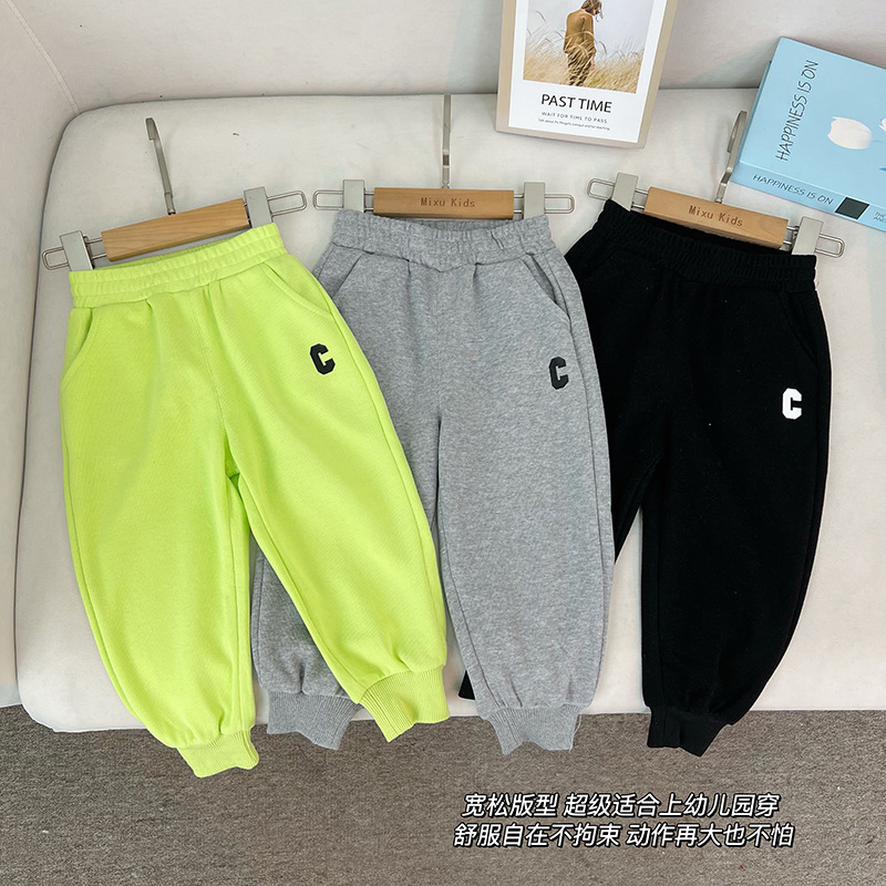 童辰辰妈男春季新款休闲裤