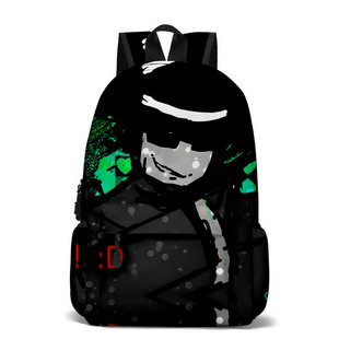 3D跨境新品被遗忘的游戏forsaken chance双肩背包学生书包大容量