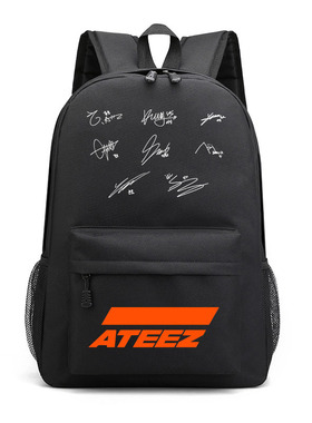 韩流ateez印花星空双肩背包中学生书包电脑背包牛津布旅行背包