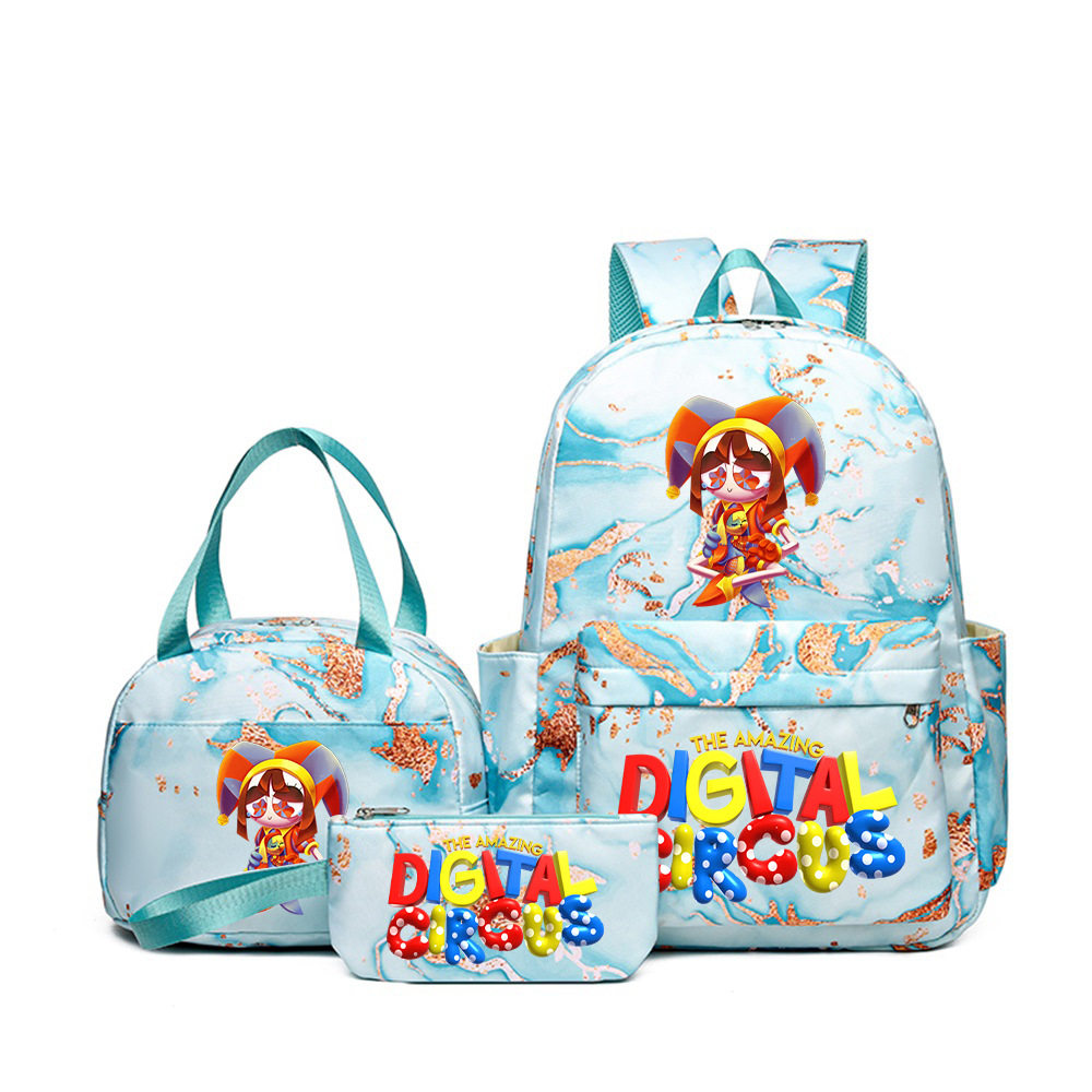 爆款神奇数字马戏团爆款背包男女学生儿童适用背包笔袋午餐包套装,文具电教/文化用品/商务用品,学生书包,淘宝优惠券,粉丝福利购,淘宝优惠卷