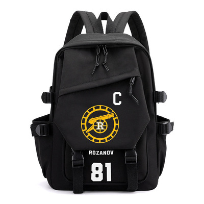 Heated Rivalry亚马逊热销学生校园书包帆布轻便户外背包60116-2