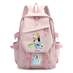 Bluey布鲁伊卡通印花书包初高中学生双肩包大容量青少年户外背包