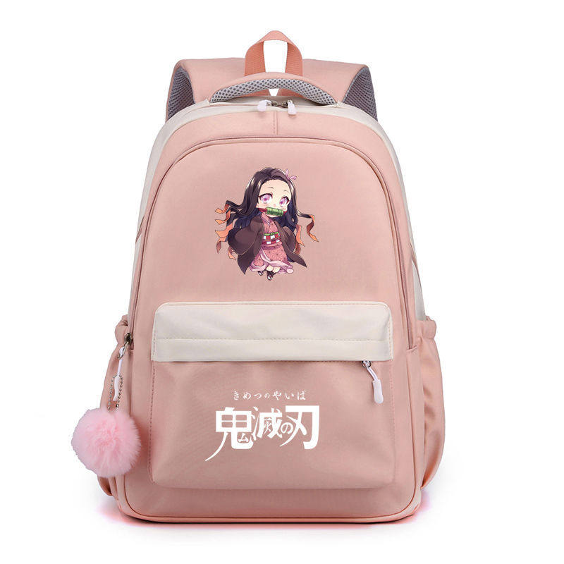 鬼灭之刃书包动漫周边双肩包男女二次元灶门炭治郎妳豆子背包学生,文具电教/文化用品/商务用品,学生书包,淘宝优惠券,粉丝福利购,淘宝优惠卷