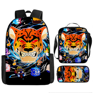 ROBLOX blox fruits中小学生书包儿童背包大容量双肩包挎包笔袋