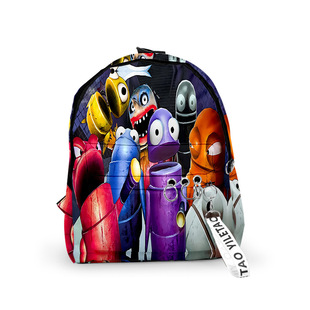 3D新品 R.E.P.O repo 双肩背包中小学校男女书包 恐怖游戏回收行动
