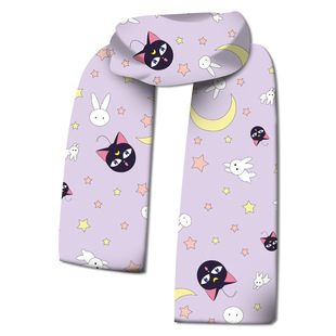 动漫围巾JOJO龙珠美少女纱雾刀剑神域东京银魂围脖周边跨境