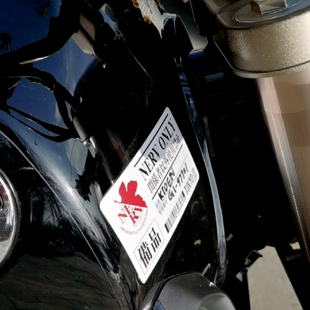 福音战士NERV不外借标签动漫EVA个性防水汽车摩托车笔记本贴纸