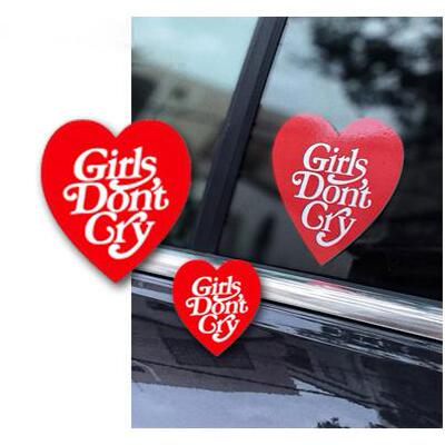 闪电件浩human复古jdm藤原made爱心车贴机车潮牌贴纸电动车贴改装