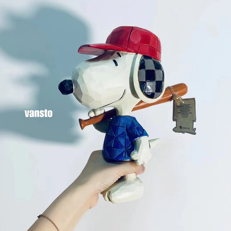 史努比潮玩盲盒公仔手办摆件玩具人偶模型可爱网红同款狗狗桌面潮