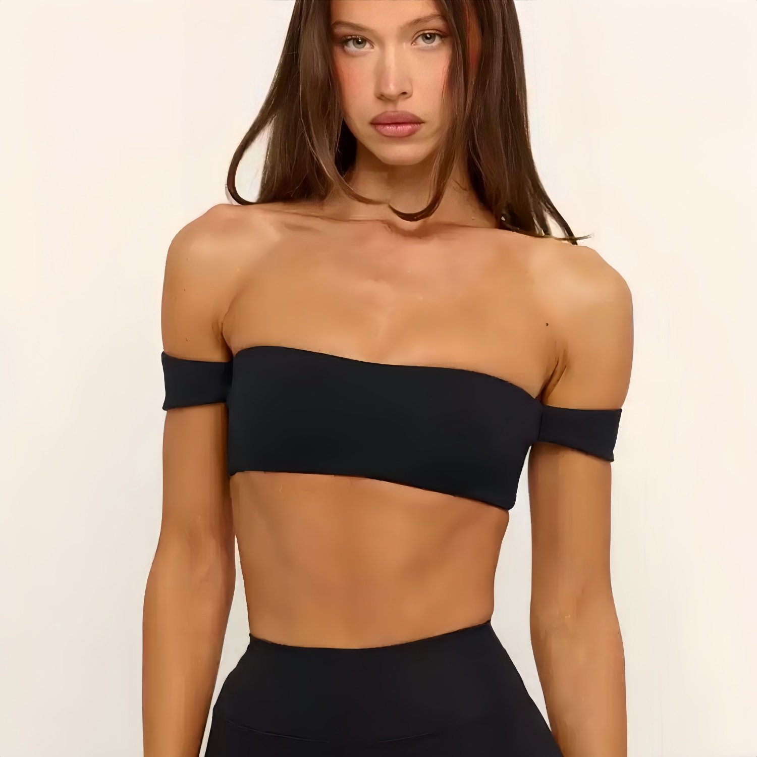 欧美高弹健身套装女带胸垫运动文胸速干提臀长裤瑜伽两件套性感新,运动服/休闲服装,运动套装,淘宝优惠券,粉丝福利购,淘宝优惠卷