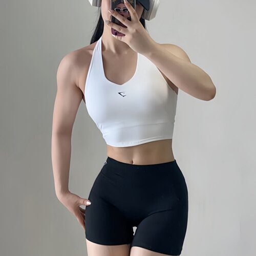 鲨鱼背心式运动内衣女普拉提