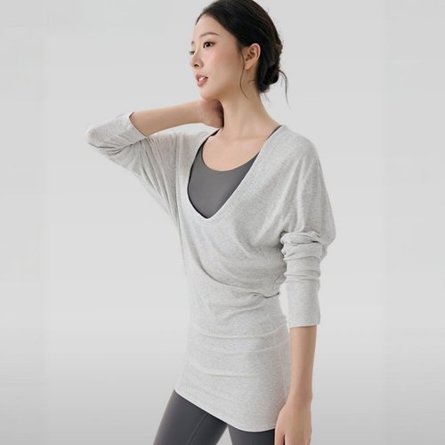 运动罩衫女毛衣线衫遮屁股