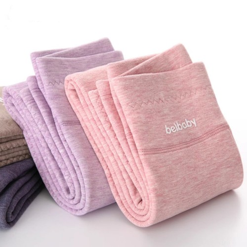 儿童保暖秋裤女童双层段彩羊绒