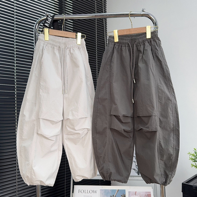 大E小e童装儿童薄款休闲裤