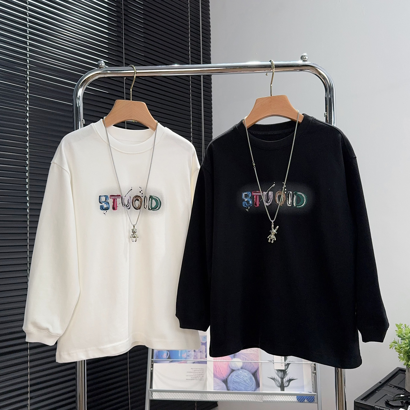 大E小e童装男童加厚磨毛长袖T恤