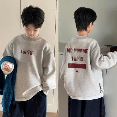 大E小e童装男童加绒卫衣