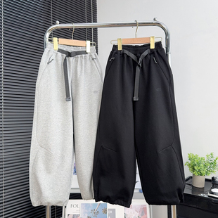 品牌童装男童针织休闲裤秋装青少年宽松裤子中大童运动裤儿童长裤