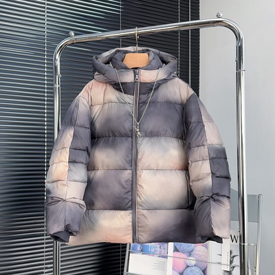 啦芙莱童装儿童扎染羽绒服