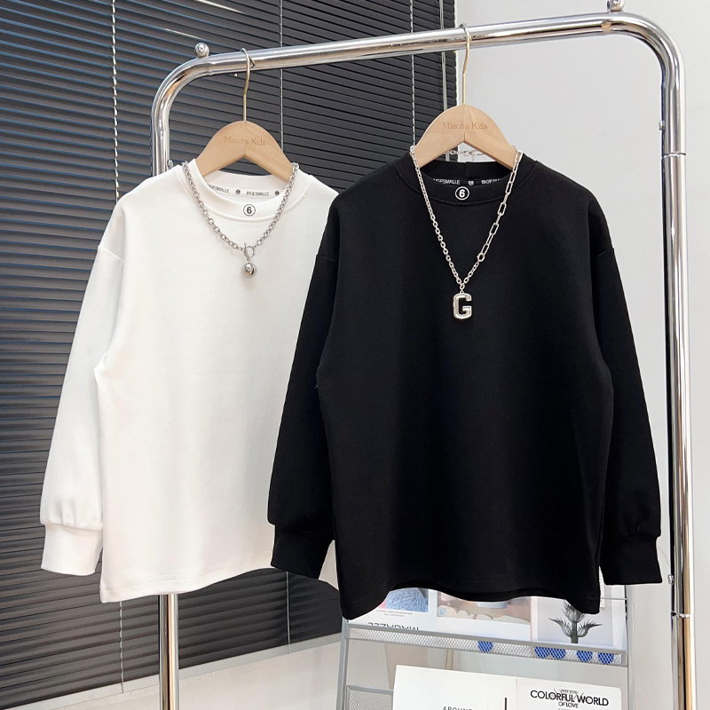 大E小e童装男童韩版打底衫