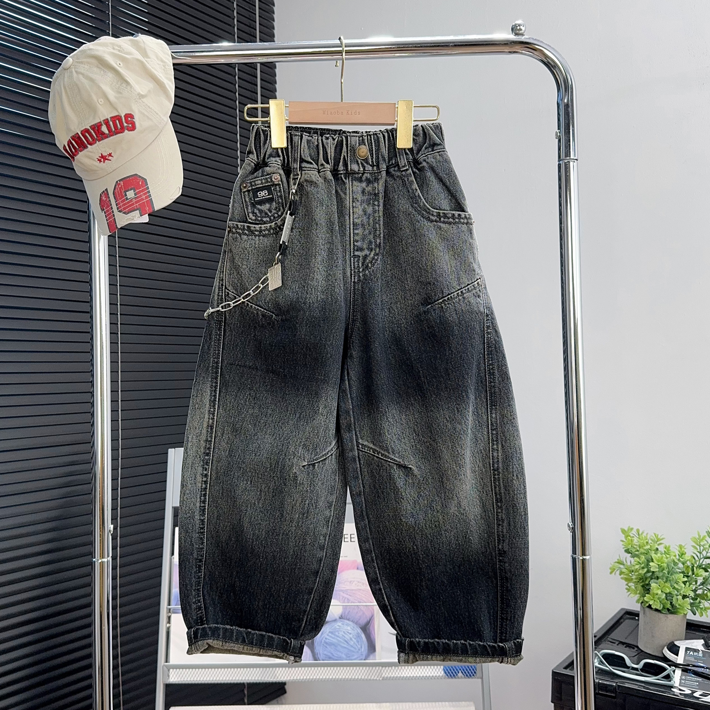 品牌童装男童牛仔裤儿童休闲裤