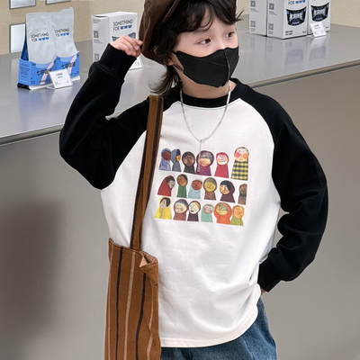 大E小e童装男女童长袖T恤