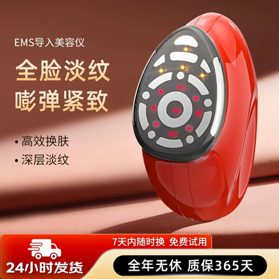 美容仪EMS微电脸部提拉紧致大熨斗淡化细纹盖章美容仪器嫩肤仪
