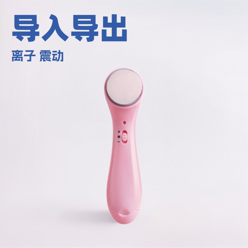 嫩白养护焕颜美肤仪美容护理震动按摩面膜精华离子导入仪直销