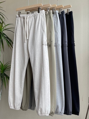 BADGE SWEATPANT 重磅440g高克重束脚袖章卫裤休闲裤男长裤运动裤